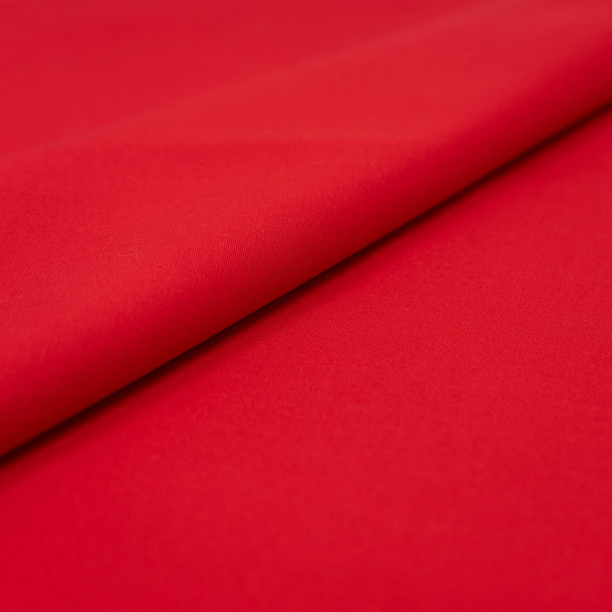 SINGER Christmas Red Cotton Fabric